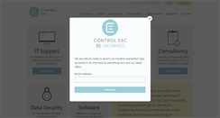 Desktop Screenshot of controlesc.com